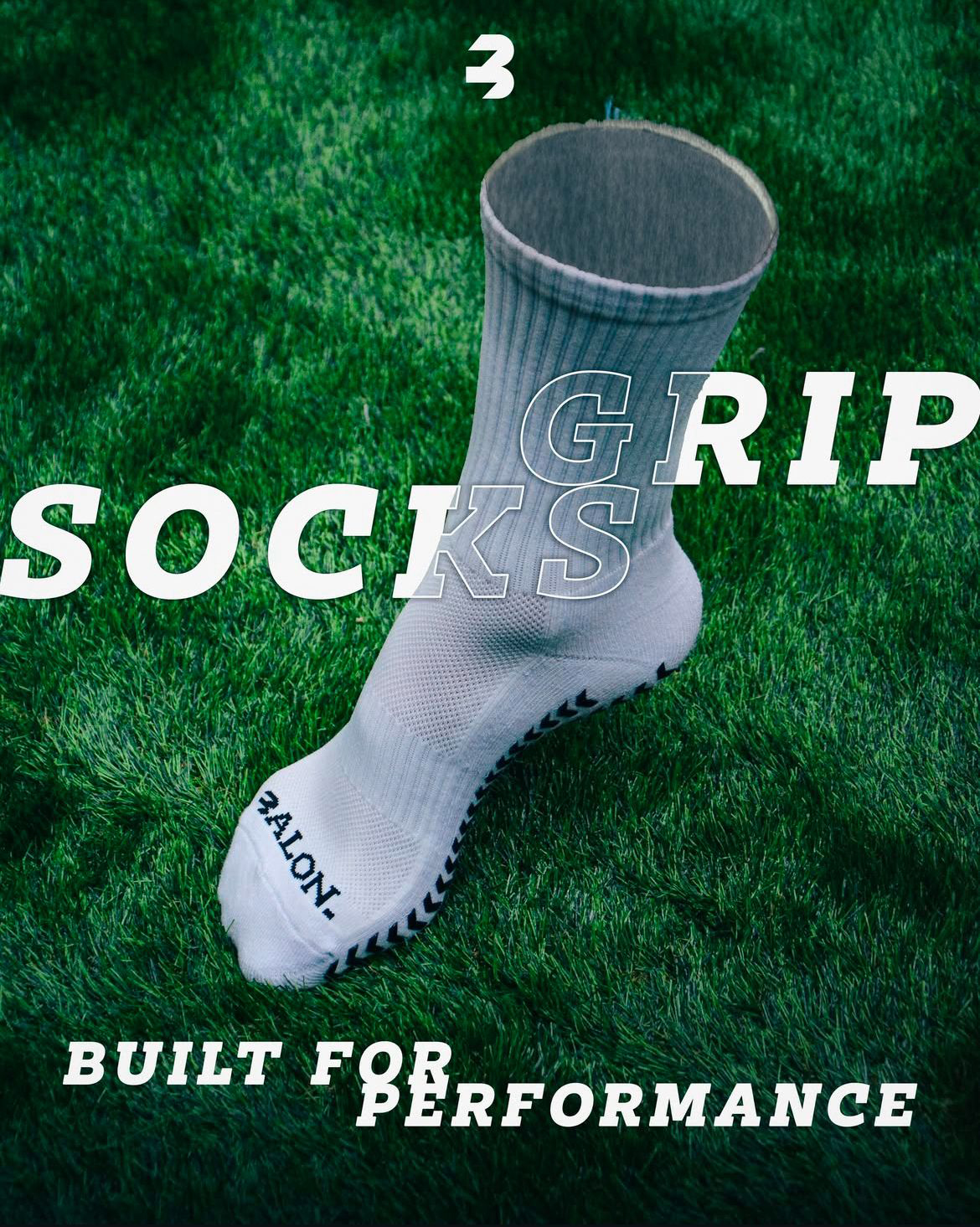 Performance grip socks